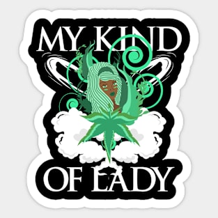 My kind of herb lady Sticker